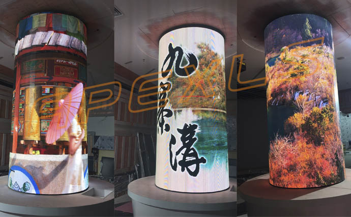 LED圆柱屏与透明屏的区别，哪个好