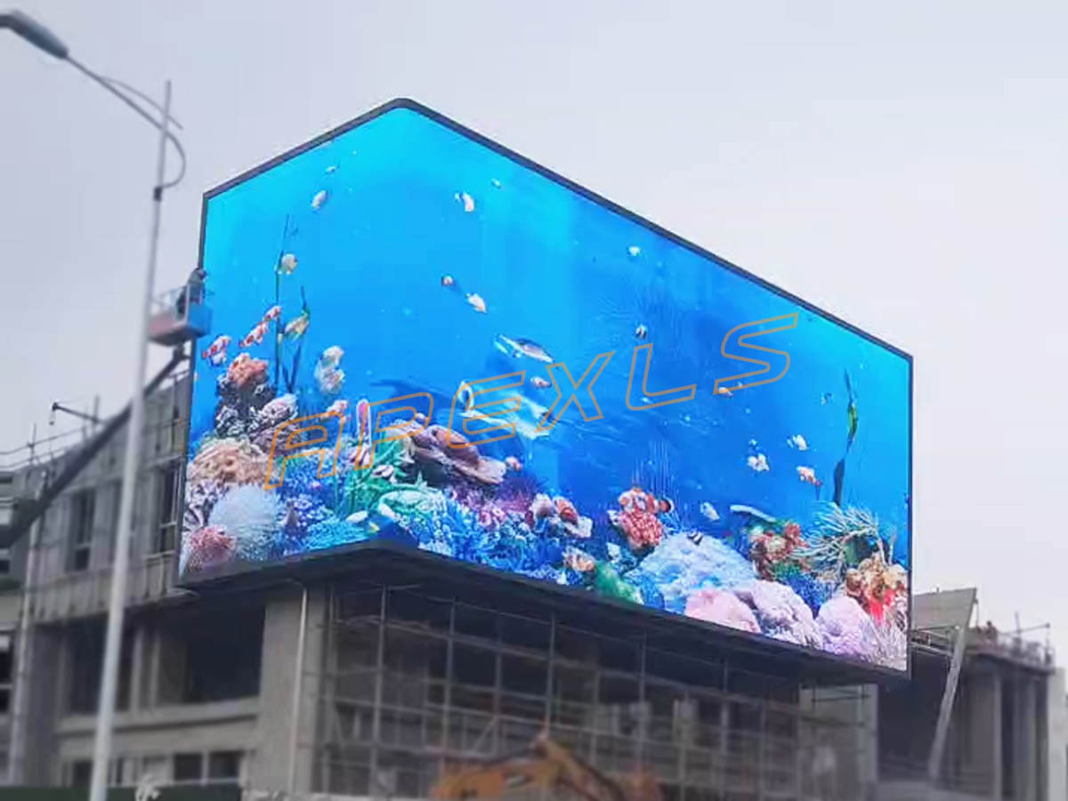 内蒙古赤峰市乐尚金街裸眼3D大屏幕